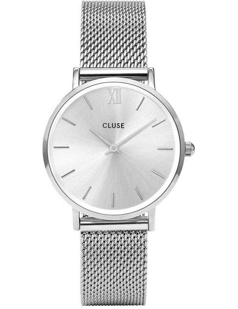 cluse minuit mesh white