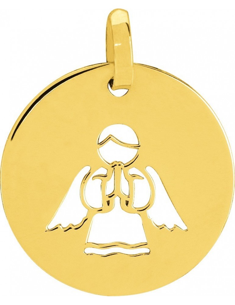 Médaille Ange Or Jaune 18K
