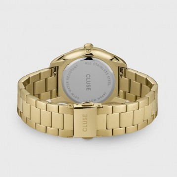 Cluse Féroce Leather Gold Forest Green Croco