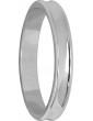 Alliance Or Blanc 18K Concave 3mm