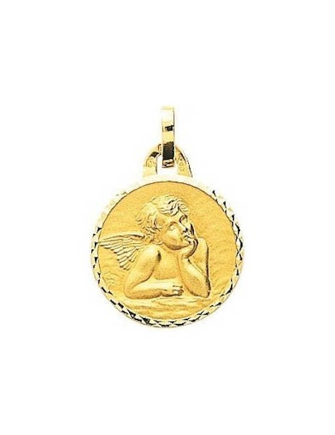 Médaille Ange Or Jaune 18K 