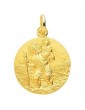 Médaille Saint Christophe Or Jaune 9K 