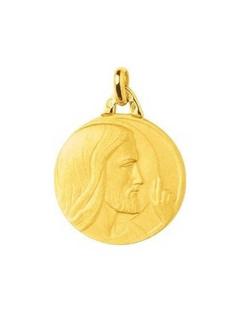 Médaille Christ Or Jaune 9K 
