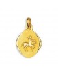 Médaille Zodiac Sagittaire Or Jaune 9K 