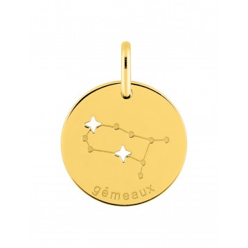 Médaille Zodiaque Gémeaux...