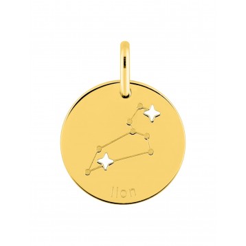 Médaille Zodiaque Lion Or...