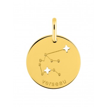Médaille Zodiaque Verseau...