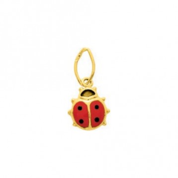 Pendentif Coccinelle Or...