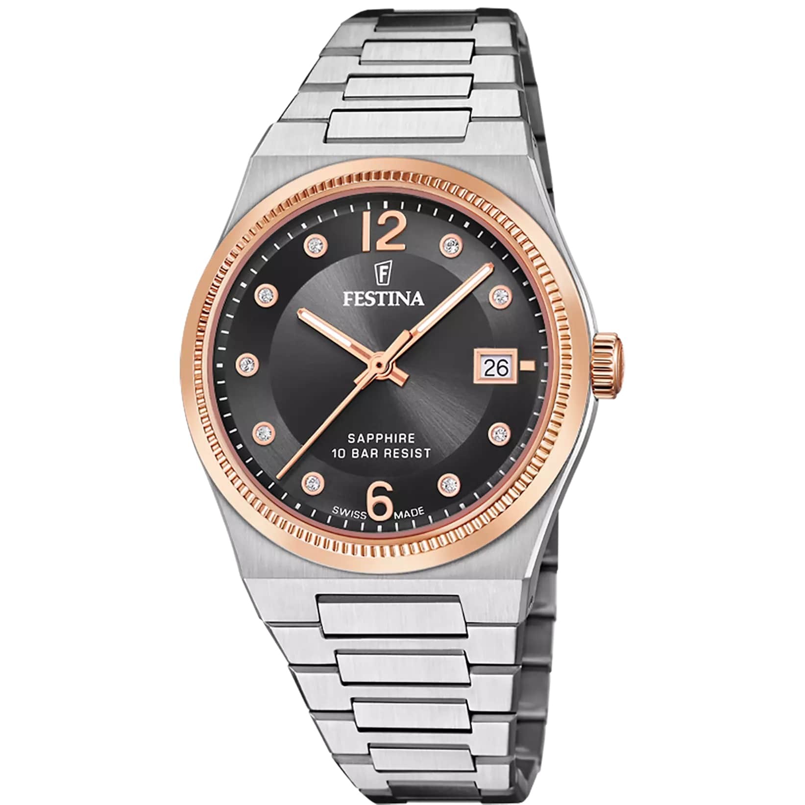 Achetez la Montre Festina Swiss Made F20037/3 - Élégance Suisse ...