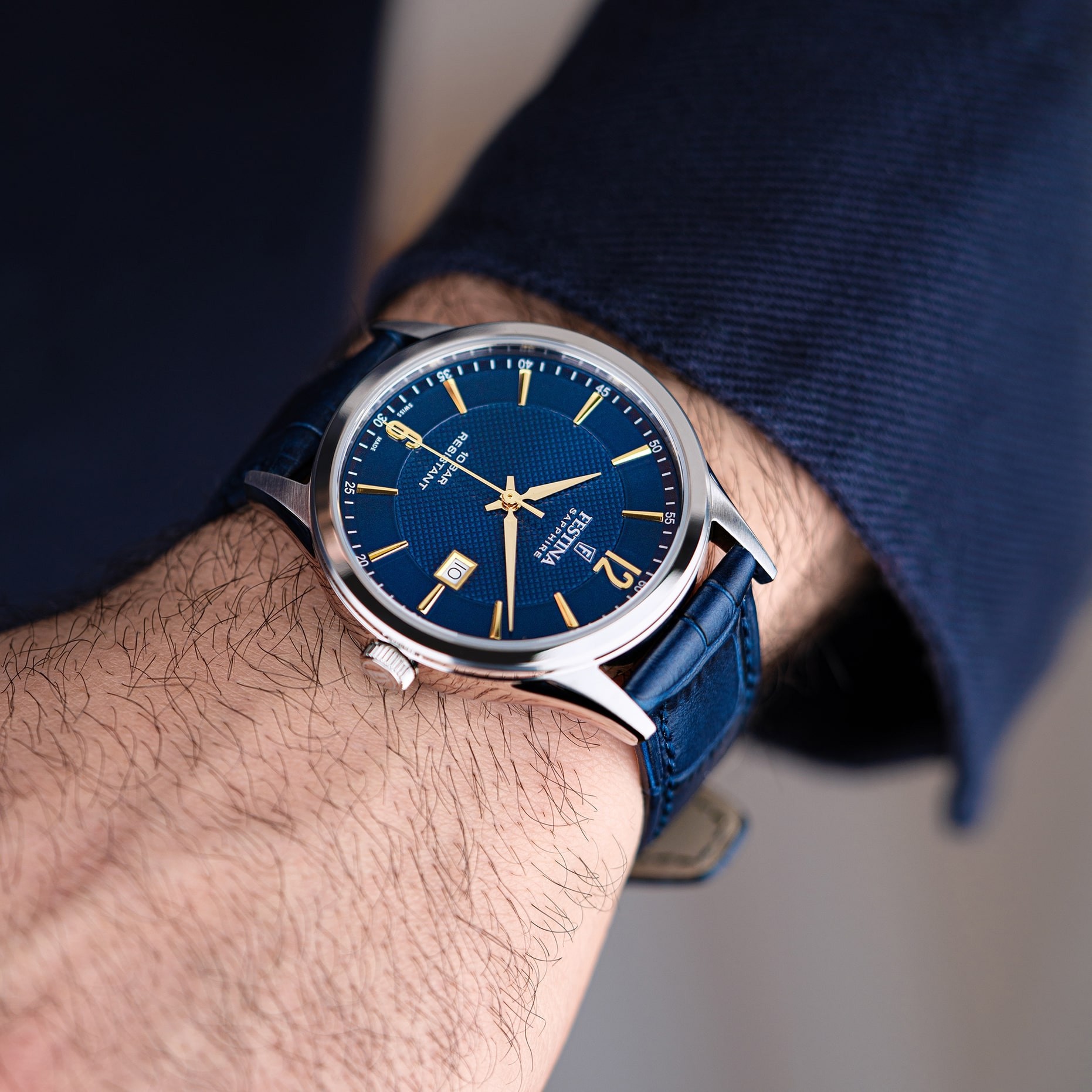 Montre Festina Swiss Made F20007/3 - Élégance Rétro en Acier Inoxydable ...