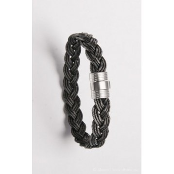 Bracelet Albanu cable acier